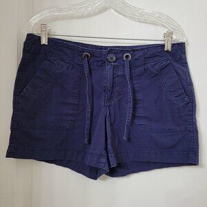 Dalia Collection Size 6 Navy Blue Chino Shorts, Gently Used Condition